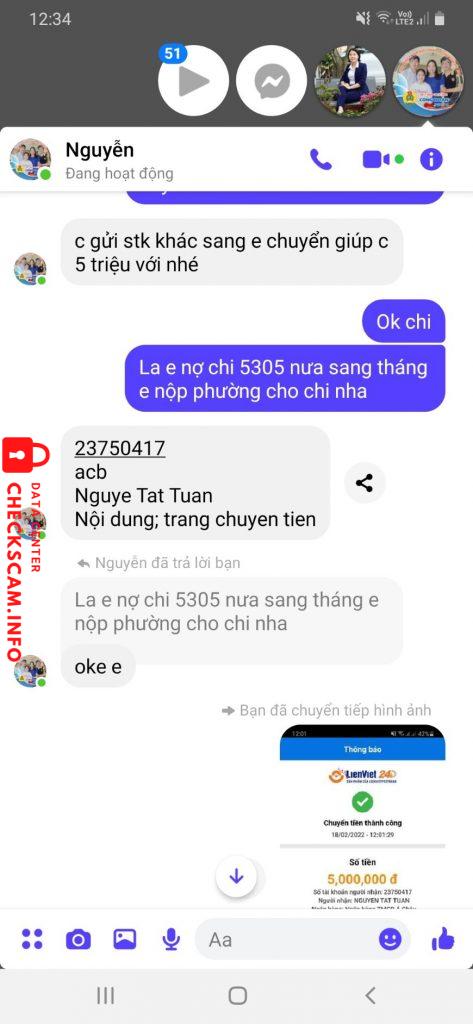 Ebidensya laban sa Nguyen Tat Tuan