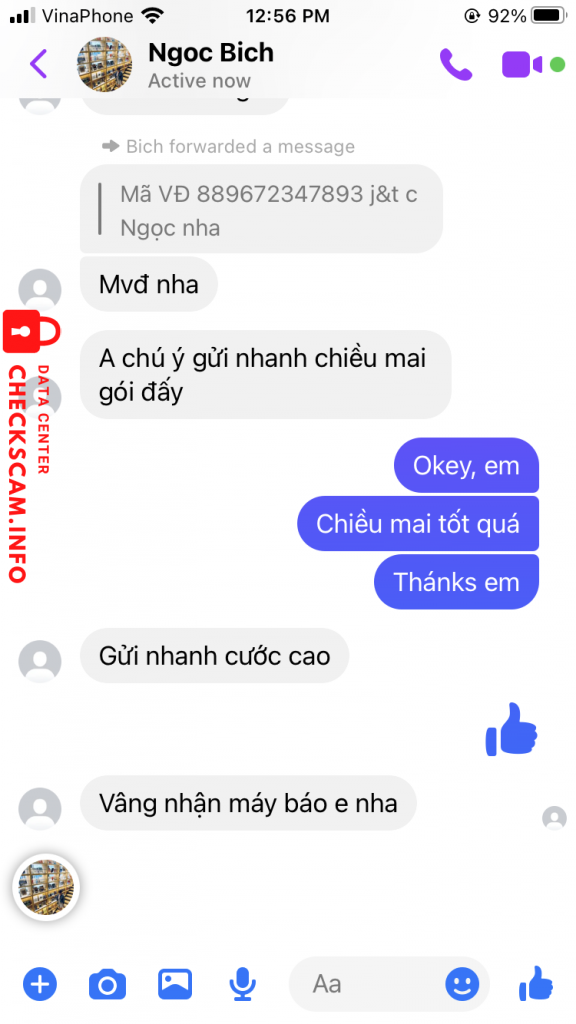 Ebidensya laban sa Tran Huong Thao