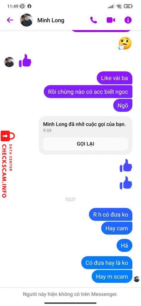 Ebidensya laban sa Hoàng Minh Long