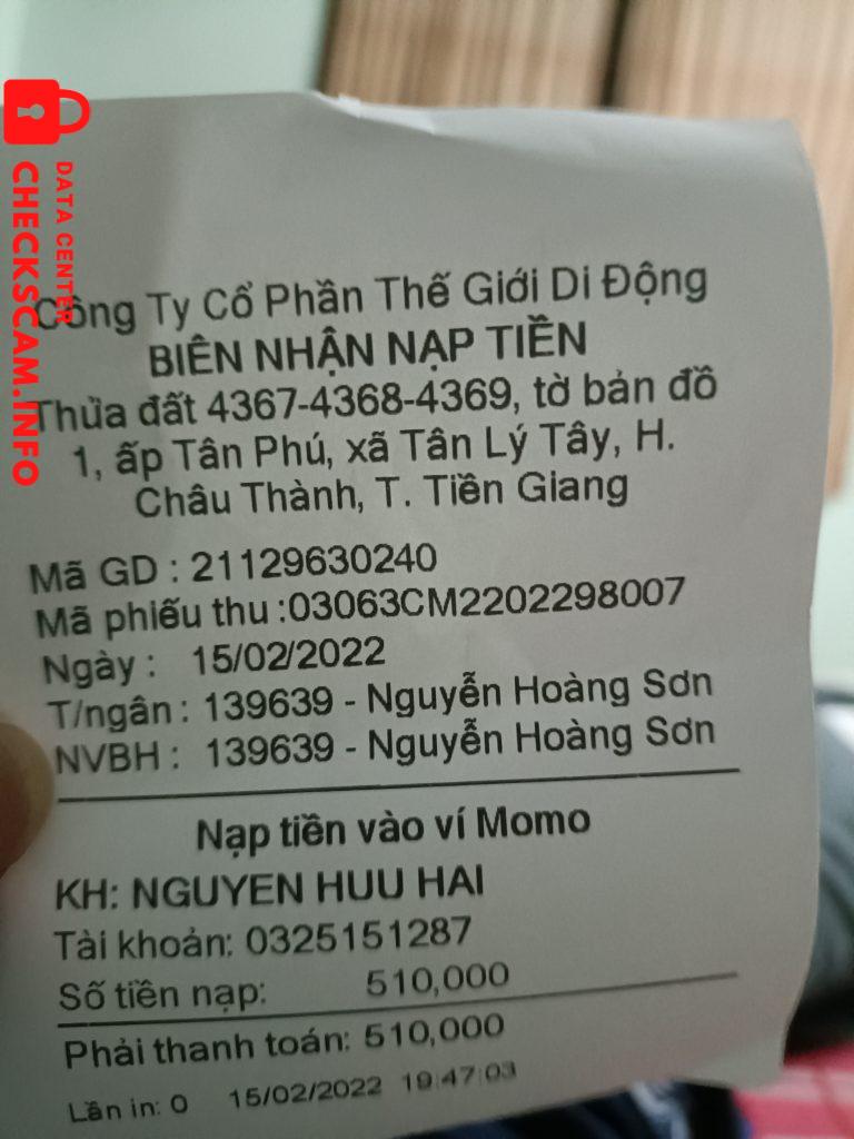 Ebidensya laban sa Nguyen Huu Hai