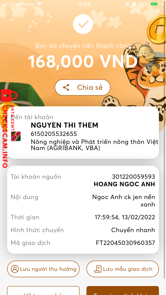 Ebidensya laban sa Nguyen Thi Them