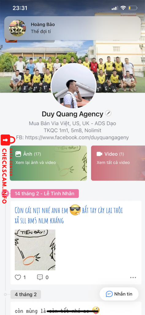 Ebidensya laban sa Đào Duy Quang