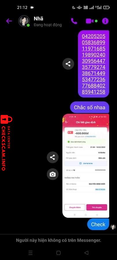 Ebidensya laban sa Tuấn Nhã