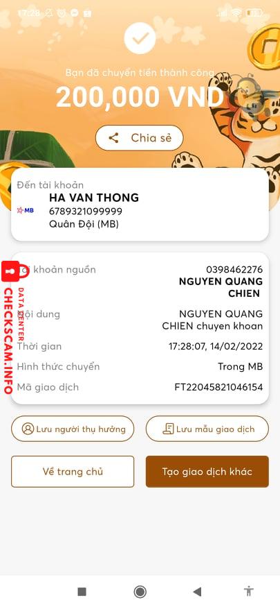 Ebidensya laban sa Ha Van Thong