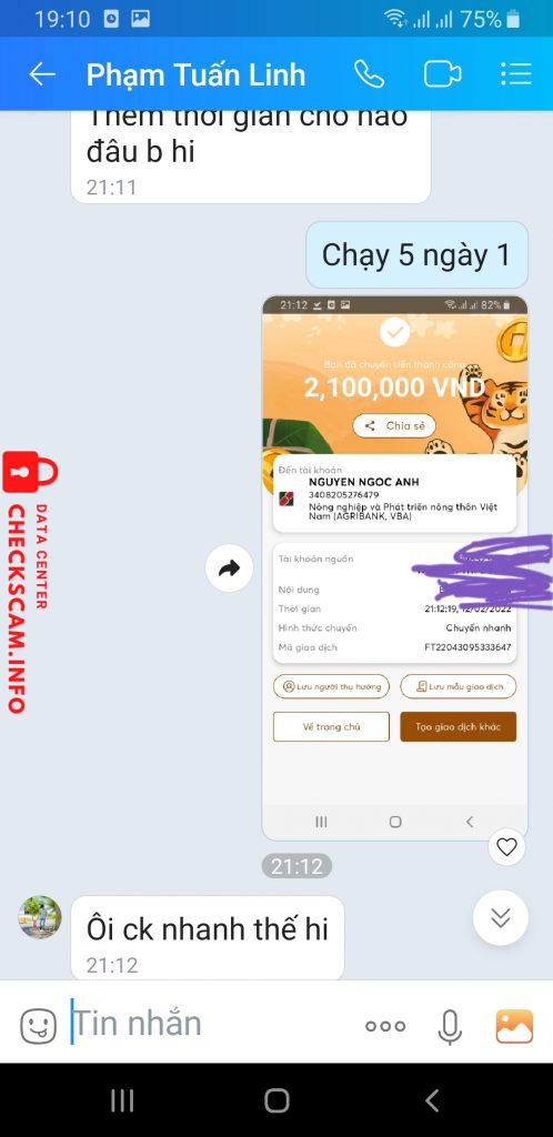 Ebidensya laban sa Nguyễn Ngọc Anh