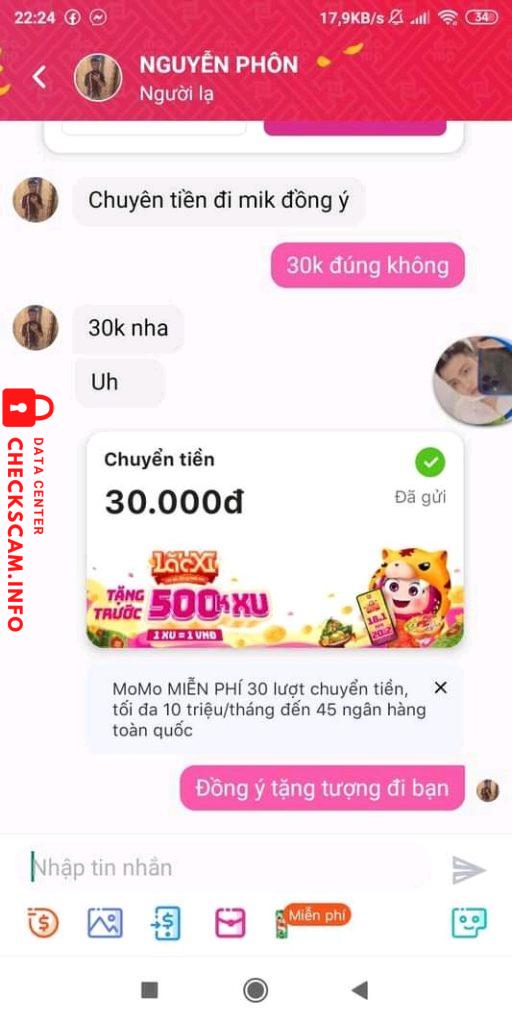 Ebidensya laban sa Nguyễn Phôn