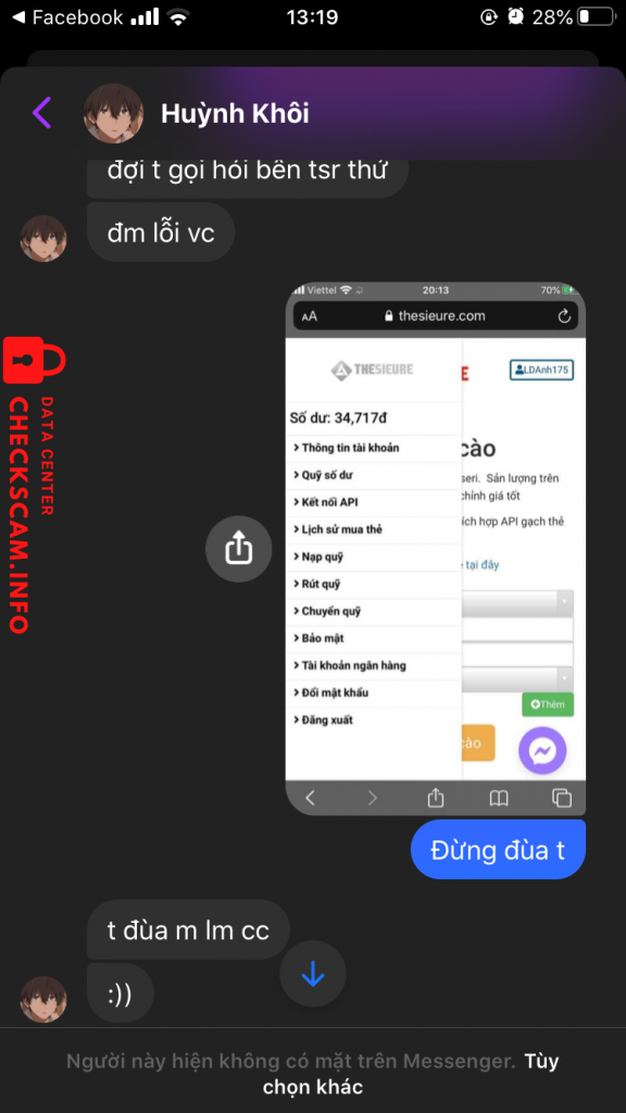 Ebidensya laban sa Huỳnh Khôi
