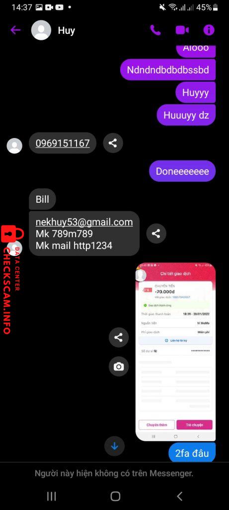 Ebidensya laban sa Nguyen Van Thuyet