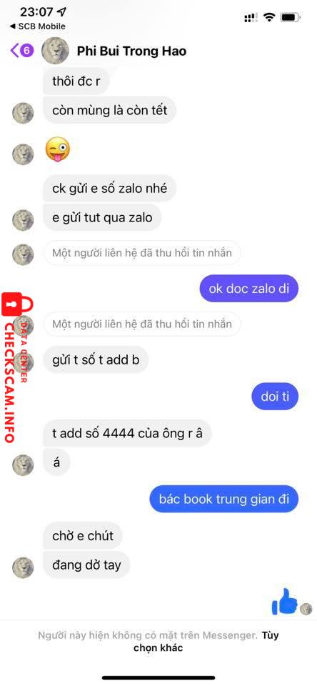 Ebidensya laban sa Phi Bui Trong Hao