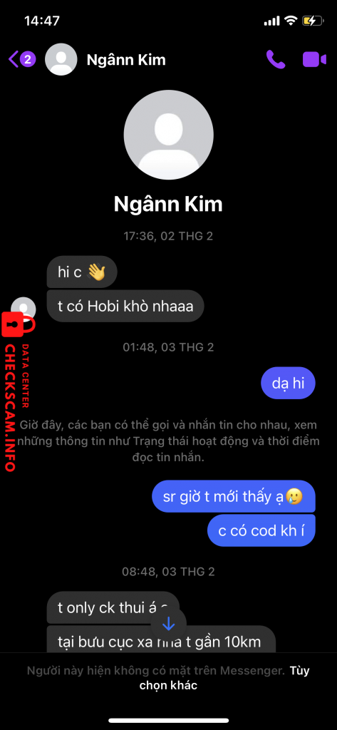 Ebidensya laban sa Trần Thị Kim Ngân