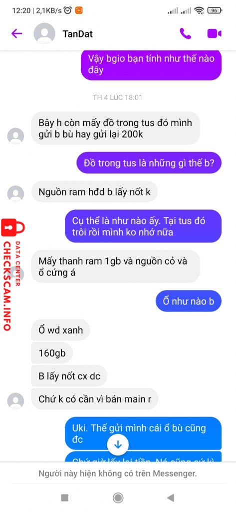 Ebidensya laban sa Nguyen Tan Đat