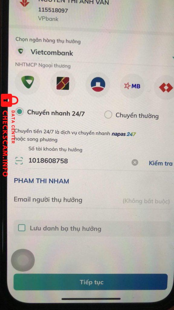 Ebidensya laban sa Phan Thi Nham