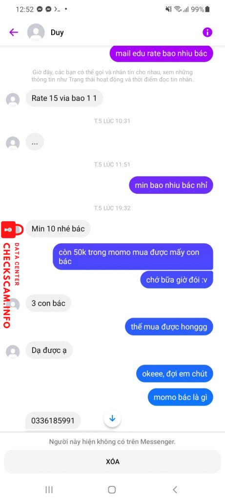 Ebidensya laban sa Ngọc Duy