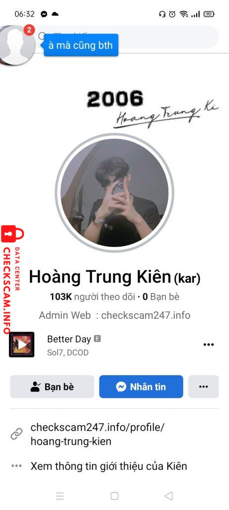 Ebidensya laban sa Hoàng Trung Kiên