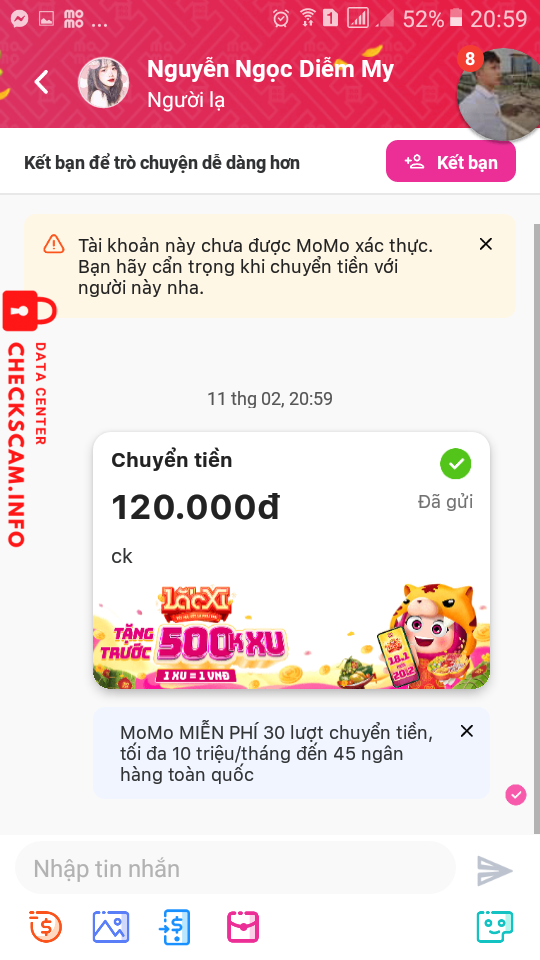 Ebidensya laban sa Nguyễn Ngọc Diễm Mi