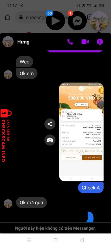 Ebidensya laban sa Hưng Văn Phan