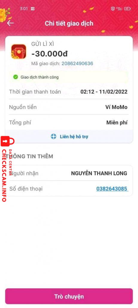 Ebidensya laban sa Nguyễn Thanh Long