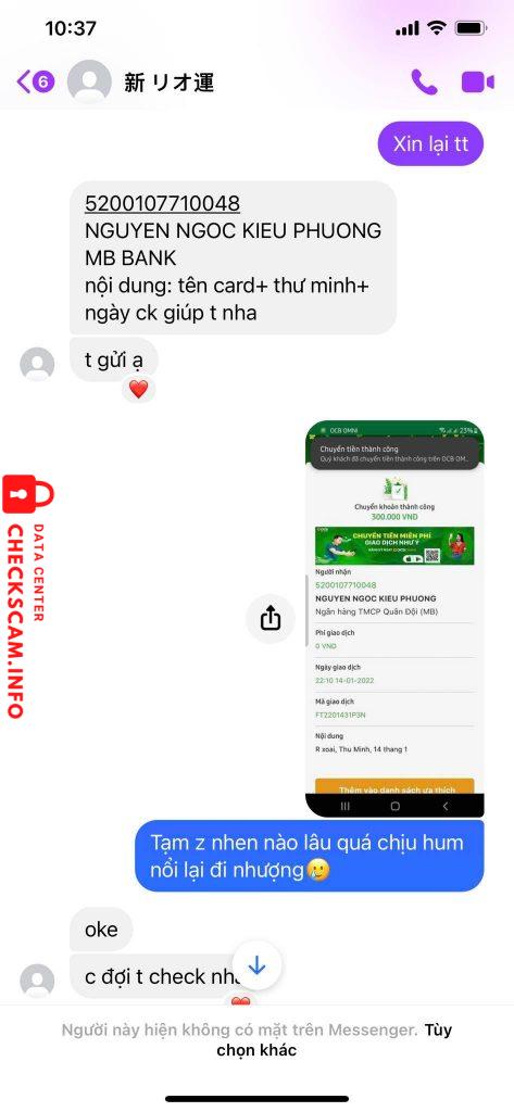 Ebidensya laban sa Nguyen Ngoc Kieu Phuong