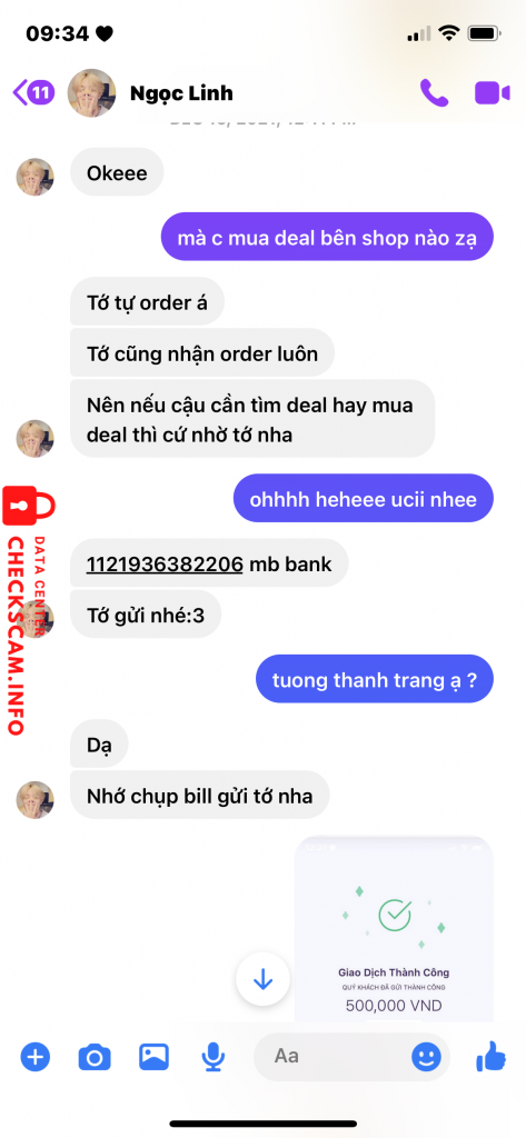 Ebidensya laban sa Tuong Thanh Trang