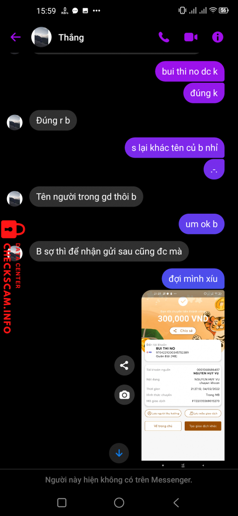 Ebidensya laban sa Bui Thi No