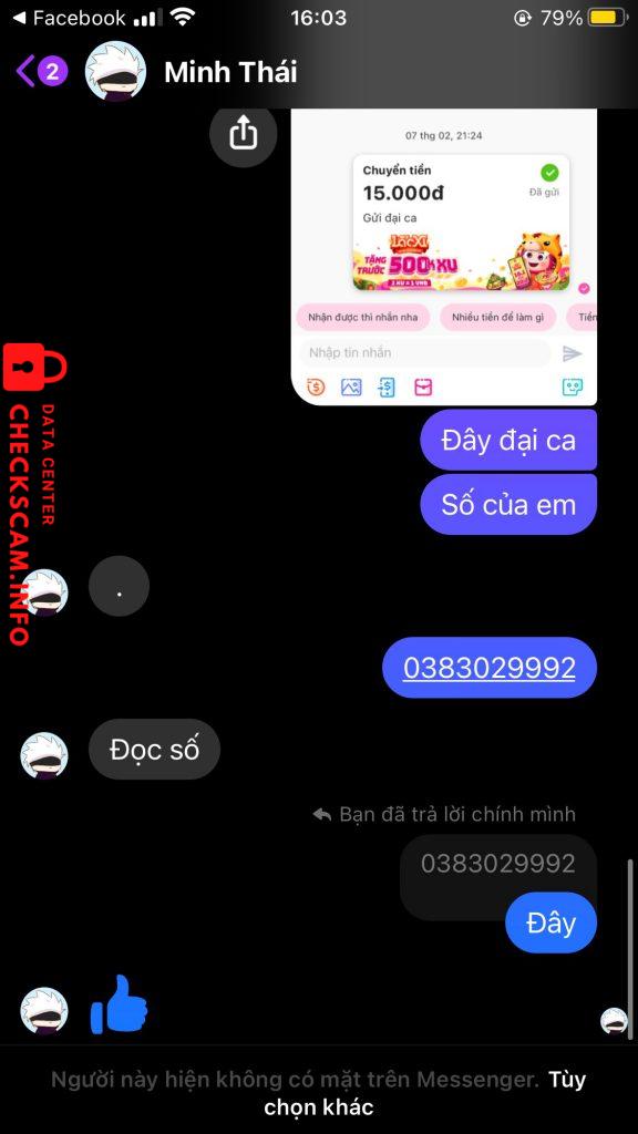 Ebidensya laban sa Minh Thái