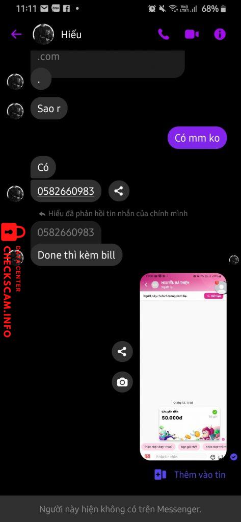 Ebidensya laban sa Nguyễn Hiếu