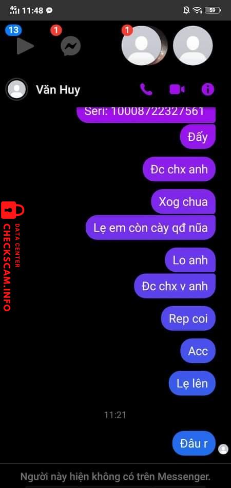 Ebidensya laban sa Nguyen Van Huy