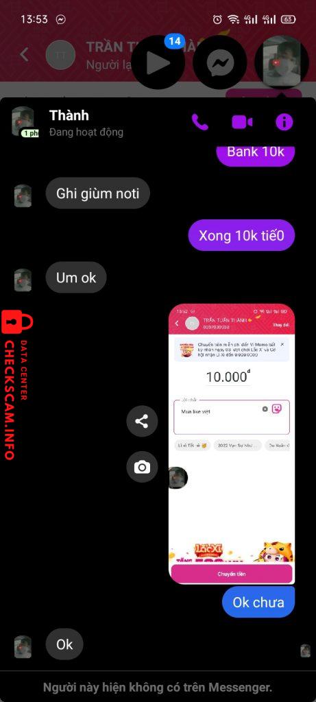 Ebidensya laban sa Trần Tấn Thành