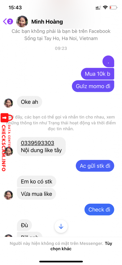 Ebidensya laban sa Minh Hoàng