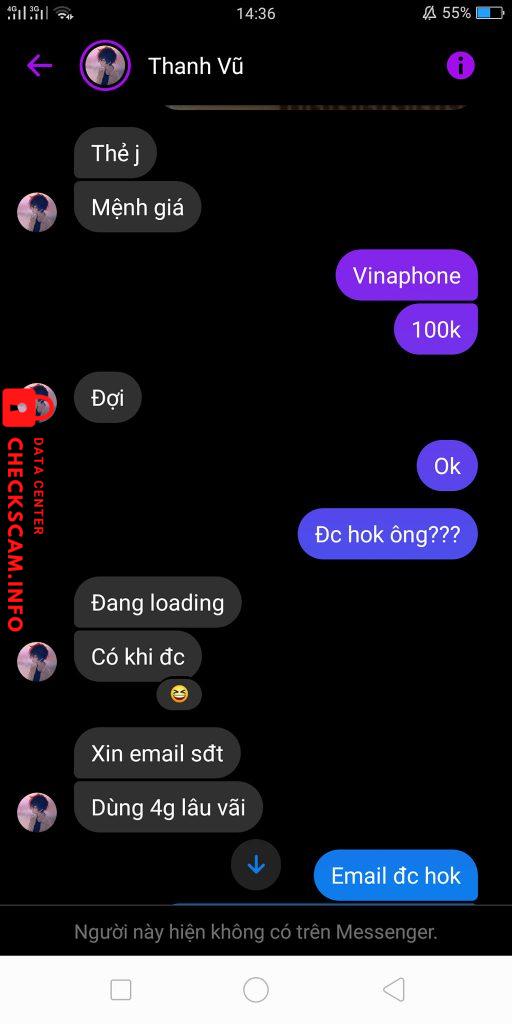 Ebidensya laban sa Trần Hà Thanh Vũ