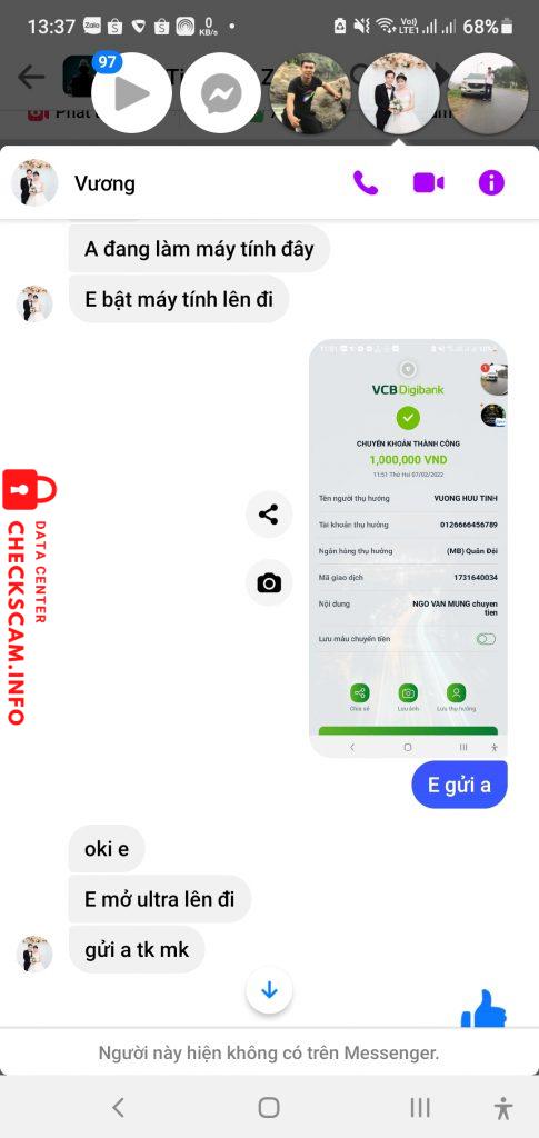 Ebidensya laban sa Vương Hữu Tình