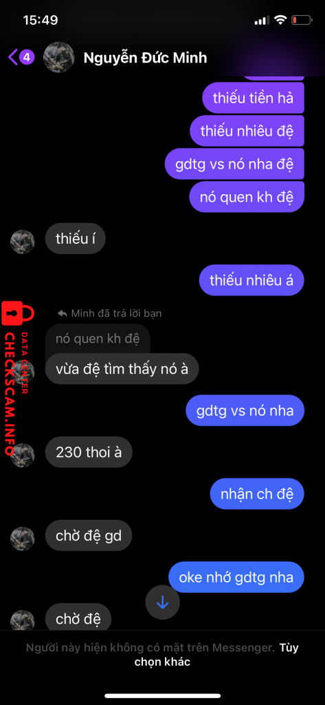 Ebidensya laban sa Nguyen Duc Minh