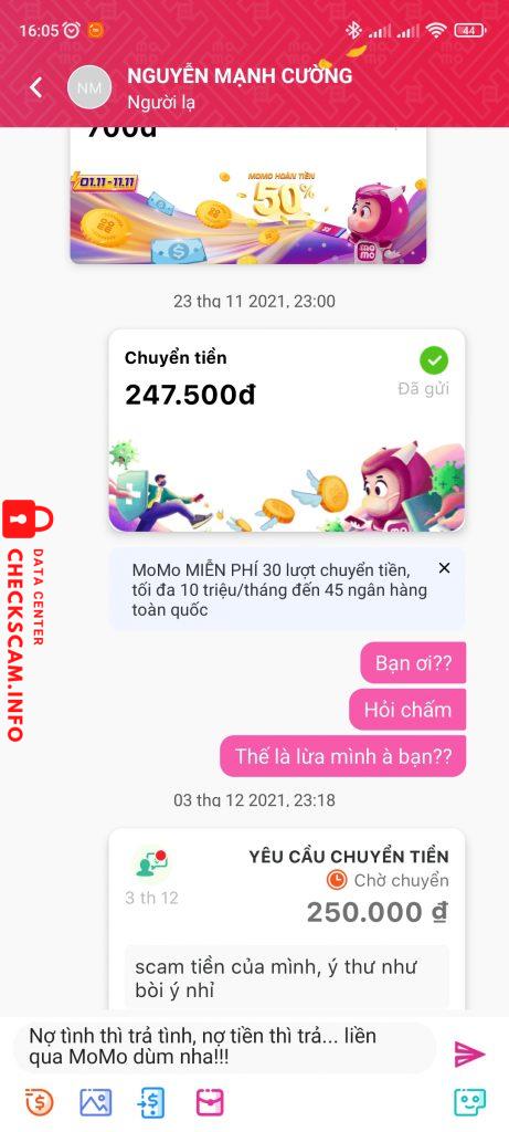 Ebidensya laban sa Vũ Phú Lợi