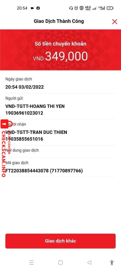 Ebidensya laban sa Trần Đức Thiện