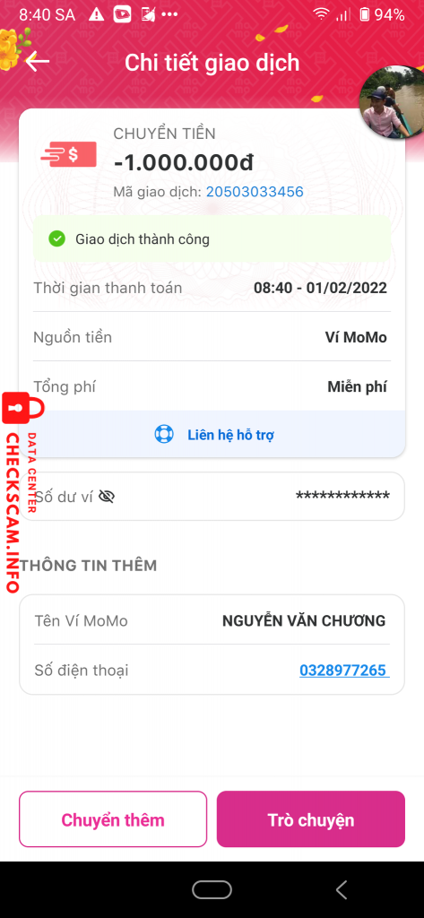 针对的证据 Nguyễn Văn Chương
