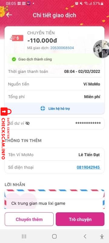 针对的证据 Le Tien Dat