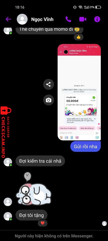 Evidência contra Lường Ngọc Vĩnh