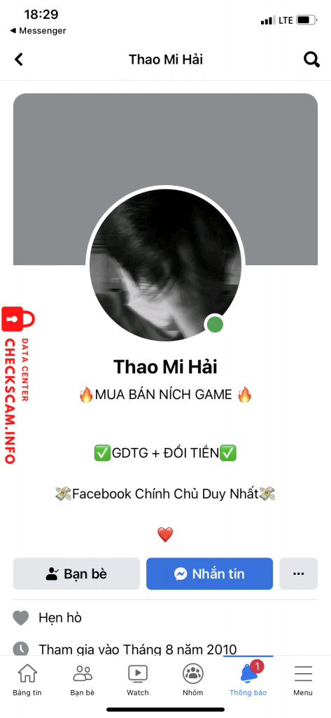 Evidência contra Thao Mi Hải
