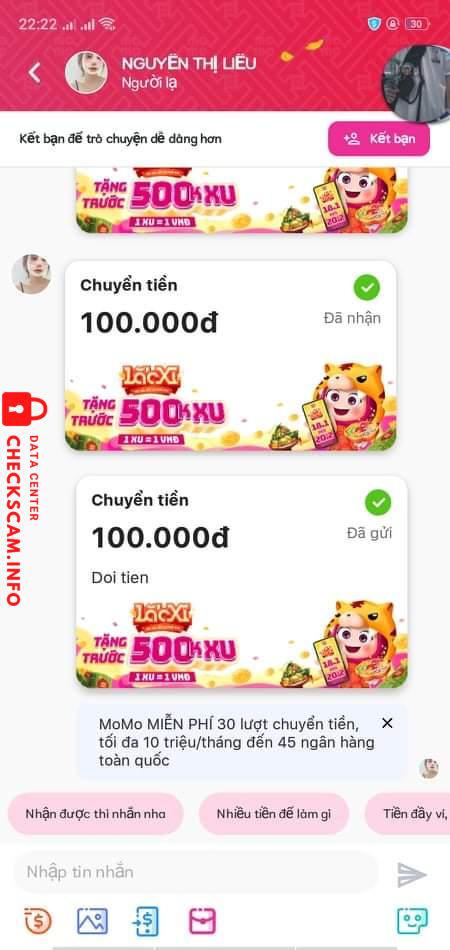 Evidência contra Nguyễn Thị liễu
