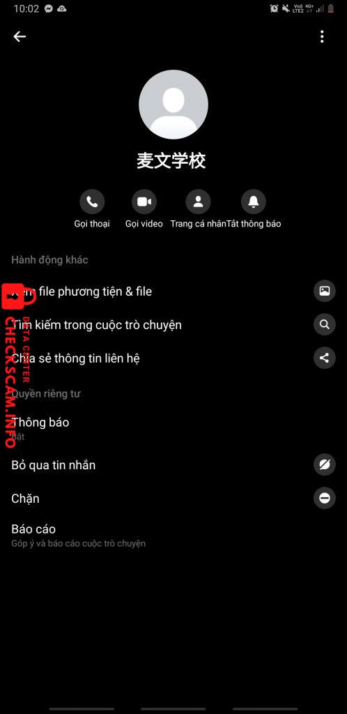 Evidência contra Trường Trần
