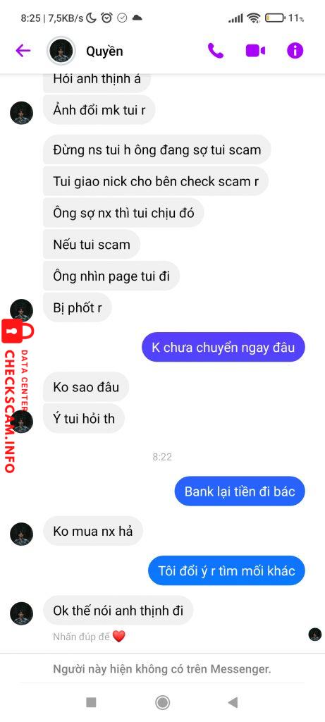 Evidência contra Phạm Lê Bá Đạt