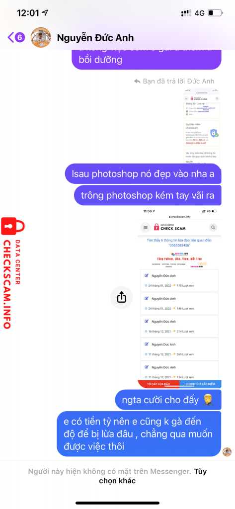 Evidência contra Nguyen Duc Anh