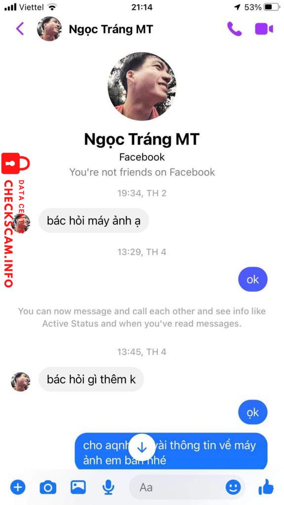 Evidência contra Do Ngoc Ha Giang