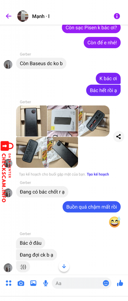 Evidência contra Dang Kim Xuyen