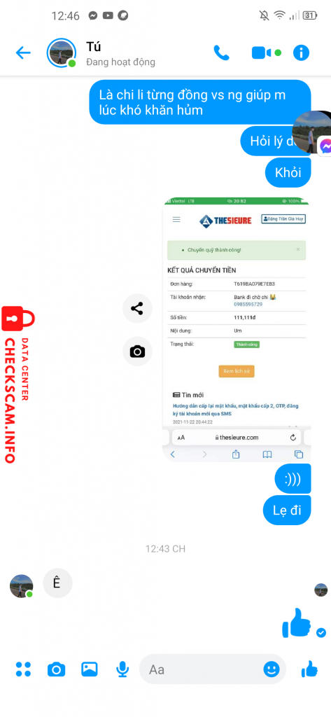 Preuves contre Nhật Tuấn