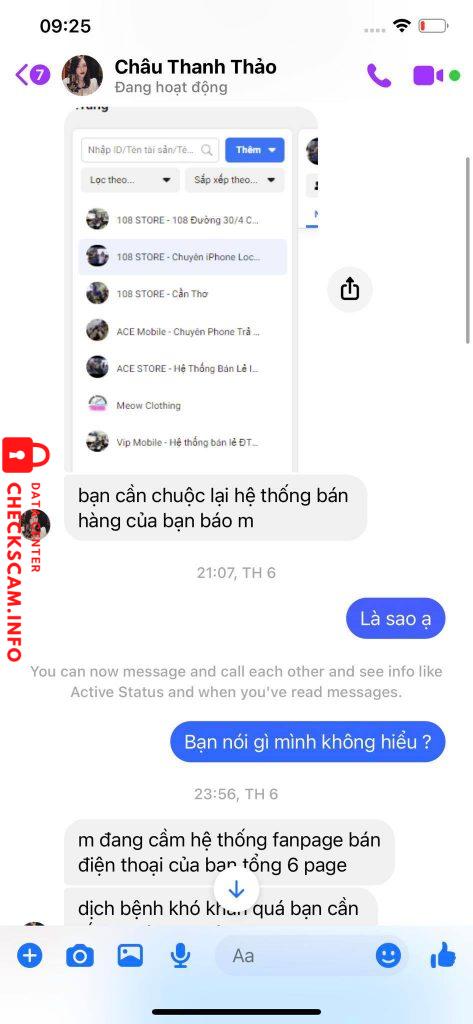 Preuves contre Trinh Thai Thu Trang