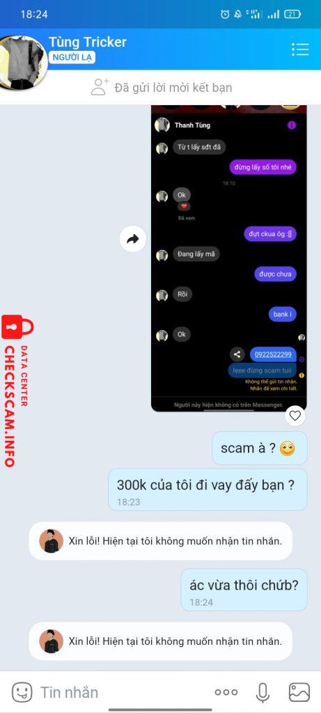 Preuves contre Cao Thanh Tùng