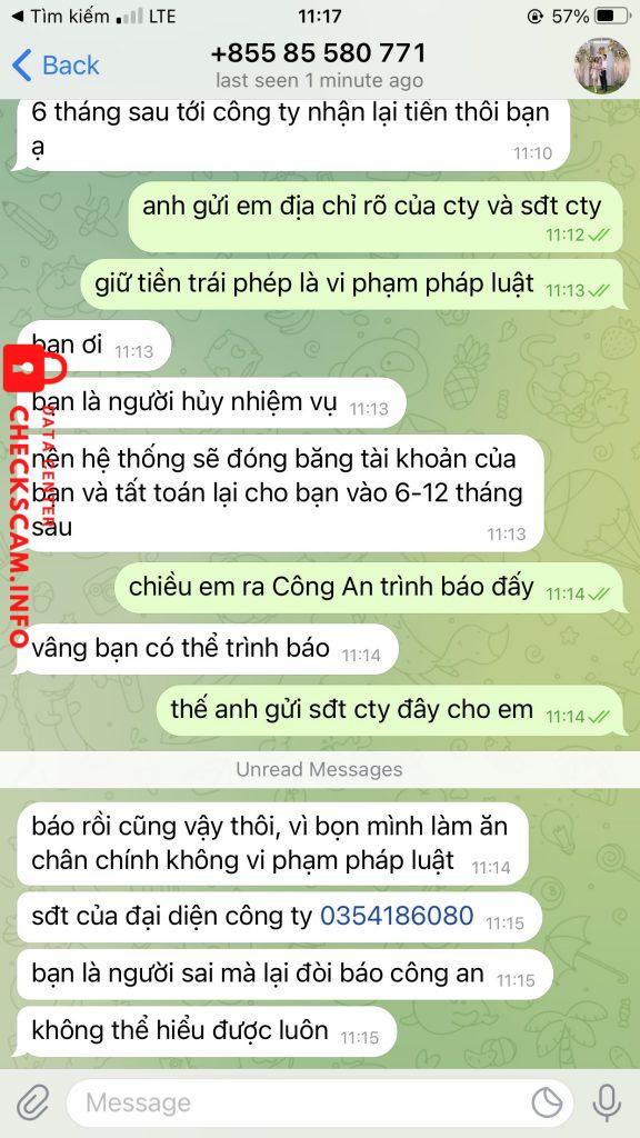 Preuves contre Huynh Thi Ngoc Huyen