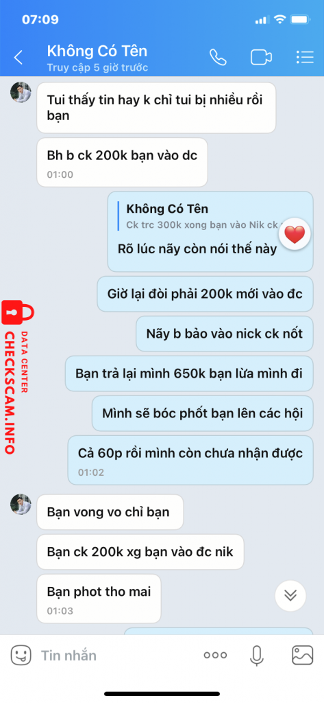 Preuves contre Tu Hoang Xuyen