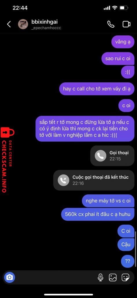 Preuves contre Vu Thi Lanh